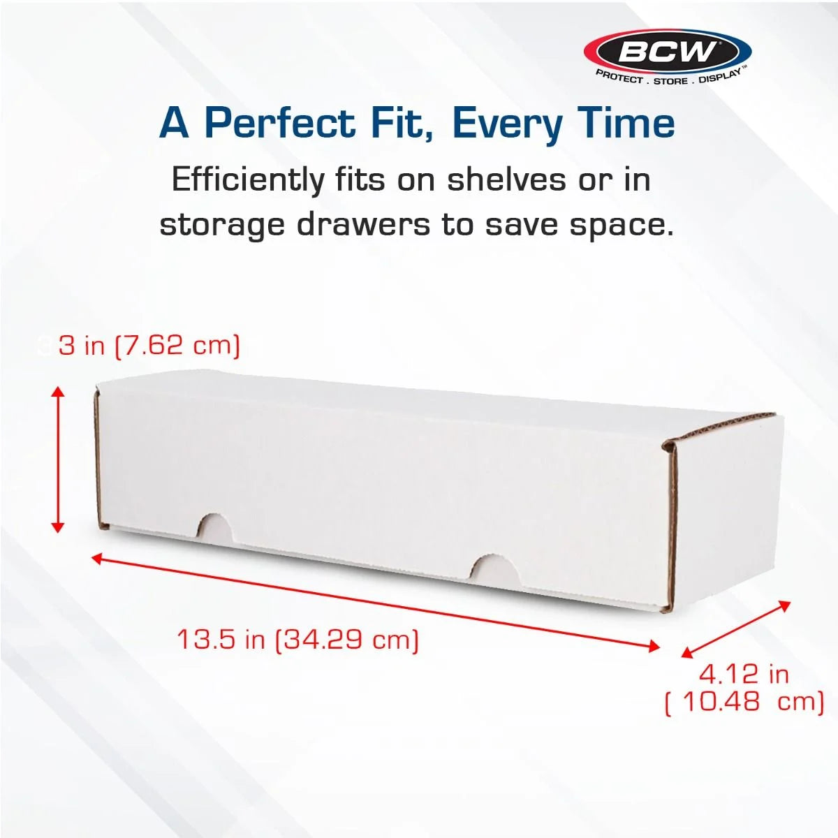 BCW Cardboard Storage Box 1000ct - Trading Card Organizer