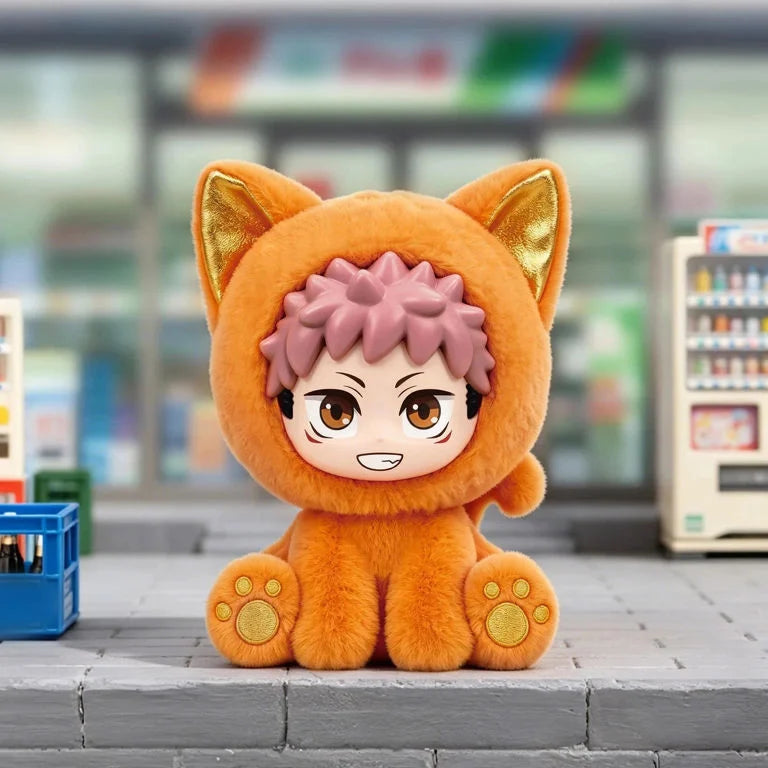 Jujutsu Kaisen - Sitting Cat Party Series Plush Pendant Blind Box