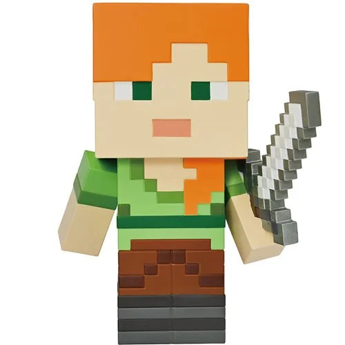 Minecraft - Alex w Sword PVC Figural Bank
