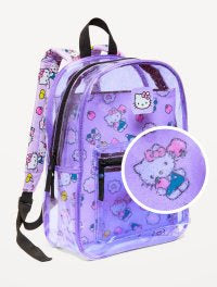 Hello Kitty Clear Backpack