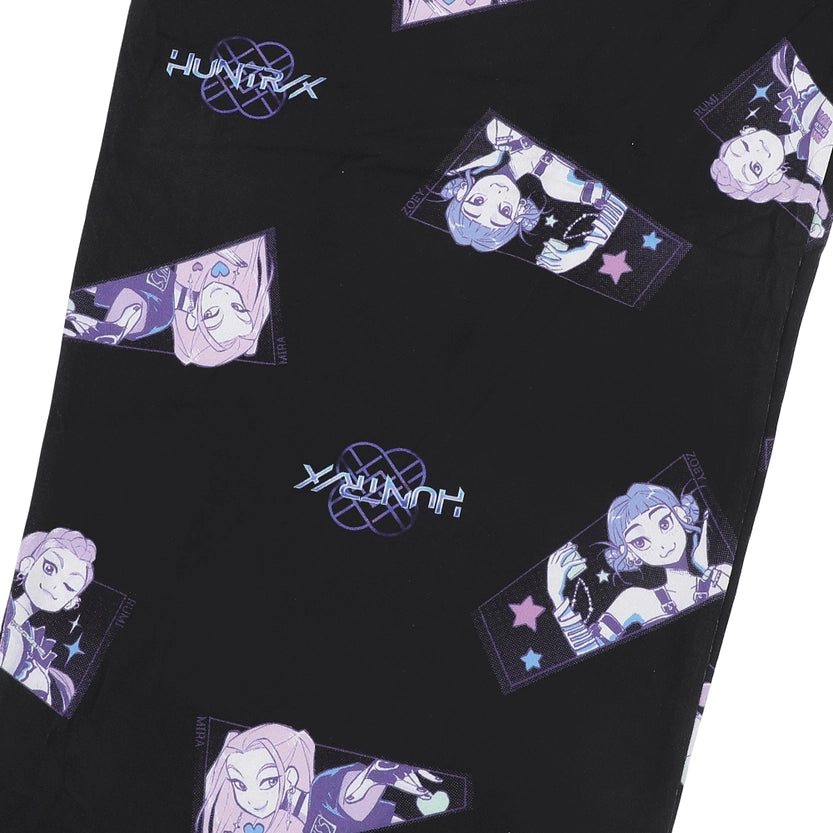 Huntrix Women's Short Sleeve Tee & Pants Pajama Set