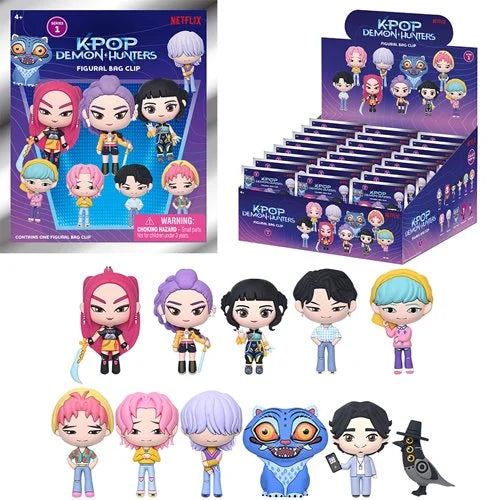 KPop Demon Hunters - 3D Foam Bag Clip Blind Bag Series 1