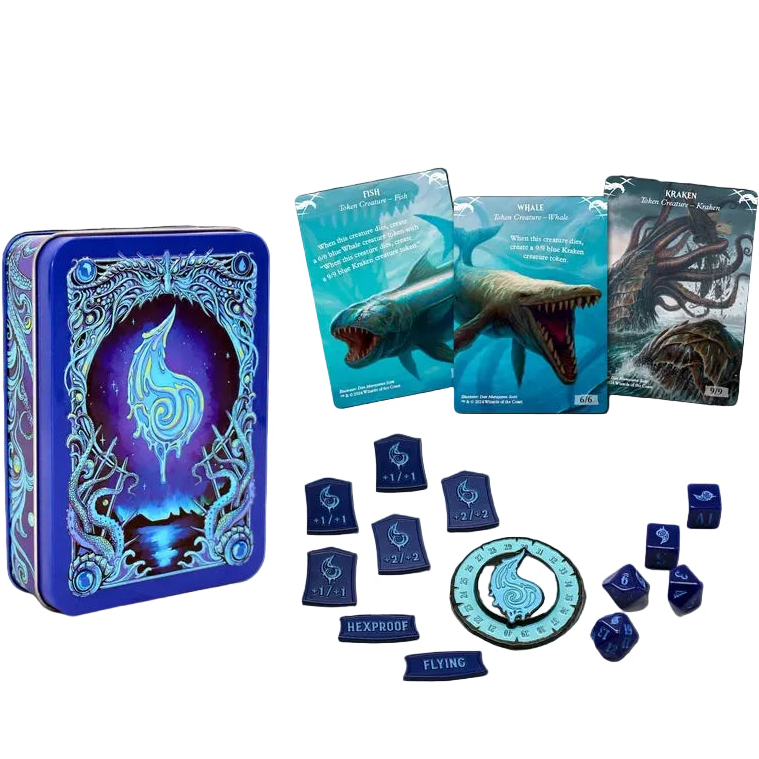 Blue Mana Token Set