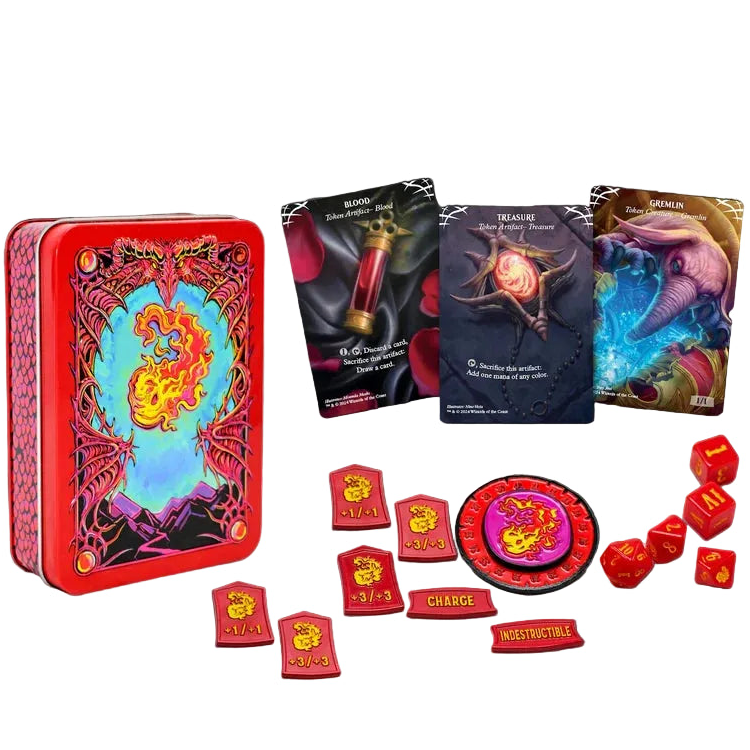 Red Mana Token Set