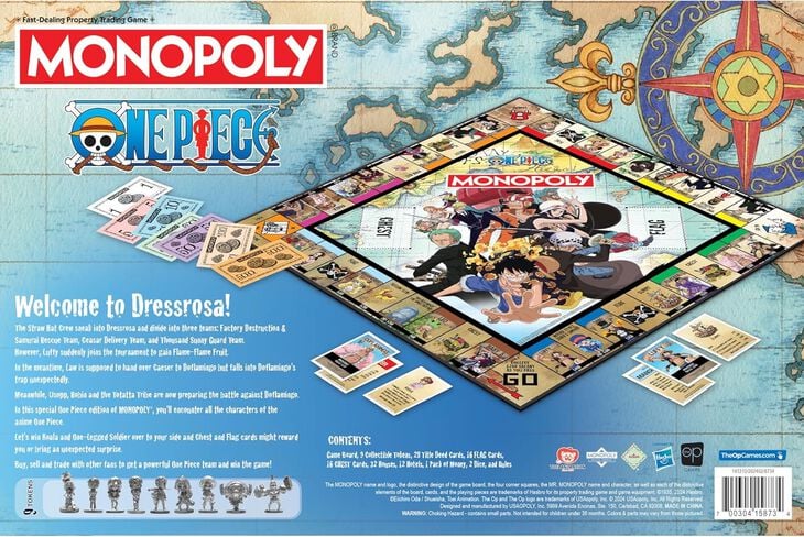 Monopoly One Piece Edition Board Game