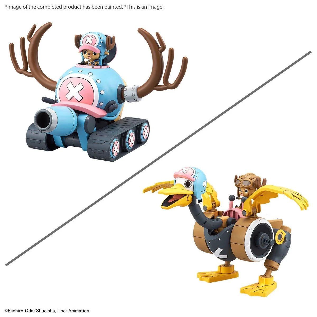 One Piece - Chopper Tank Robot 1 & Chopper Wing Robot 2 Model Kit