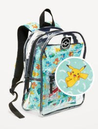 Pokemon Clear Backpack