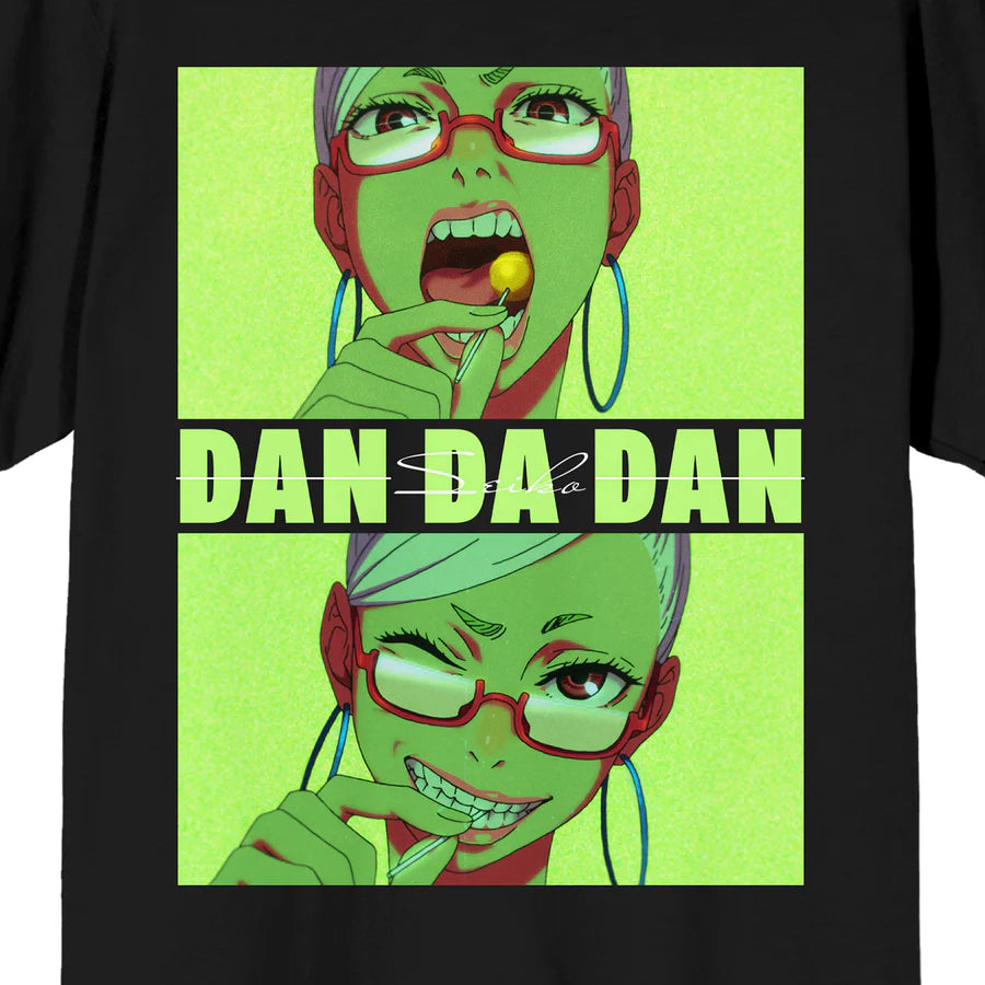 Dandadan - Seiko Ayase Black Adult Short Sleeve Tee