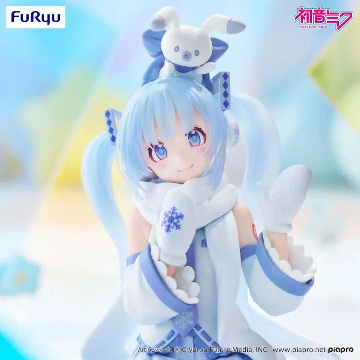 Vocaloid - Snow Miku (Sky Town 10th Version) Noodle Stopper Statue