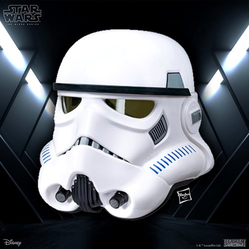 The Black Series Rogue One Imperial Stormtrooper Electronic Voice-Changer Helmet Prop Replica