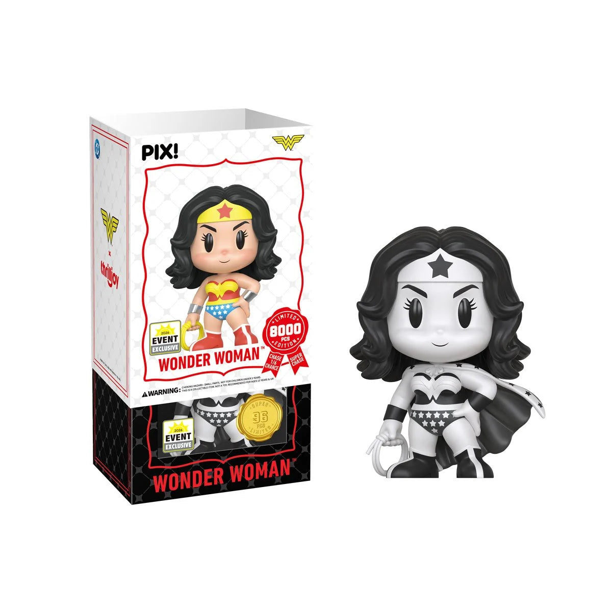 Wonder Woman Retro Pix! Vinyl Figure (2026 Convention Exclusive)