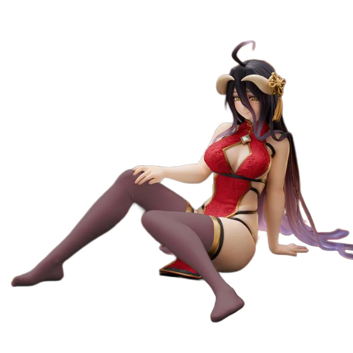 Overlord - Albedo Chinese Dress Renewal Version Desktop Cute Statue