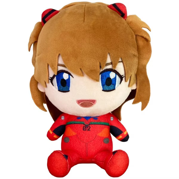 Neon Genesis Evangelion - Asuka Langley Plug Suit Sitting 7-Inch Plush