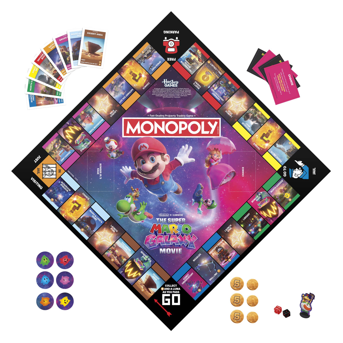 Monopoly: The Super Mario Galaxy Movie Edition