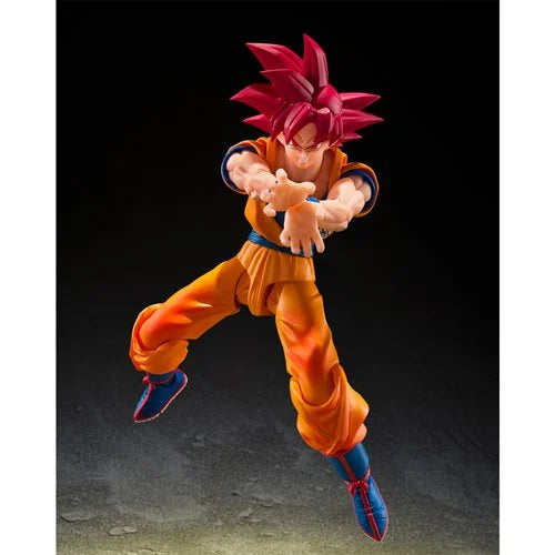 Dragon Ball Super - Super Saiyan God Goku (God Aura) S.H. Figuarts Action Figure