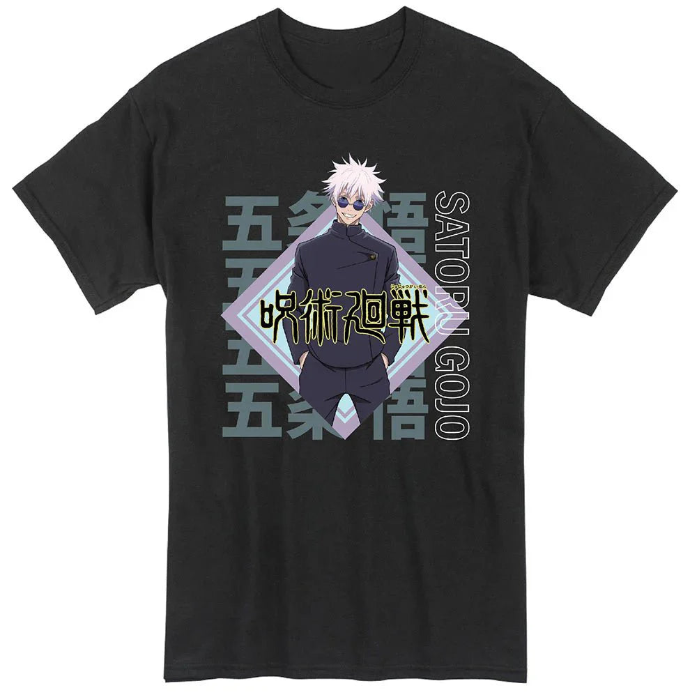 Jujutsu Kaisen - Satoru Gojo Black Adult Short Sleeve Tee