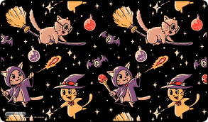 Magic Cat by Tobe Fonseca Playmat