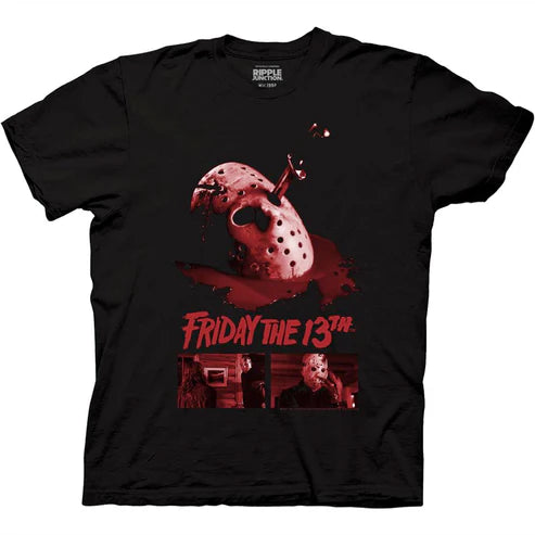 Friday the 13th Part 4: The Final Chapter Black Adult Short Sleeve Tee