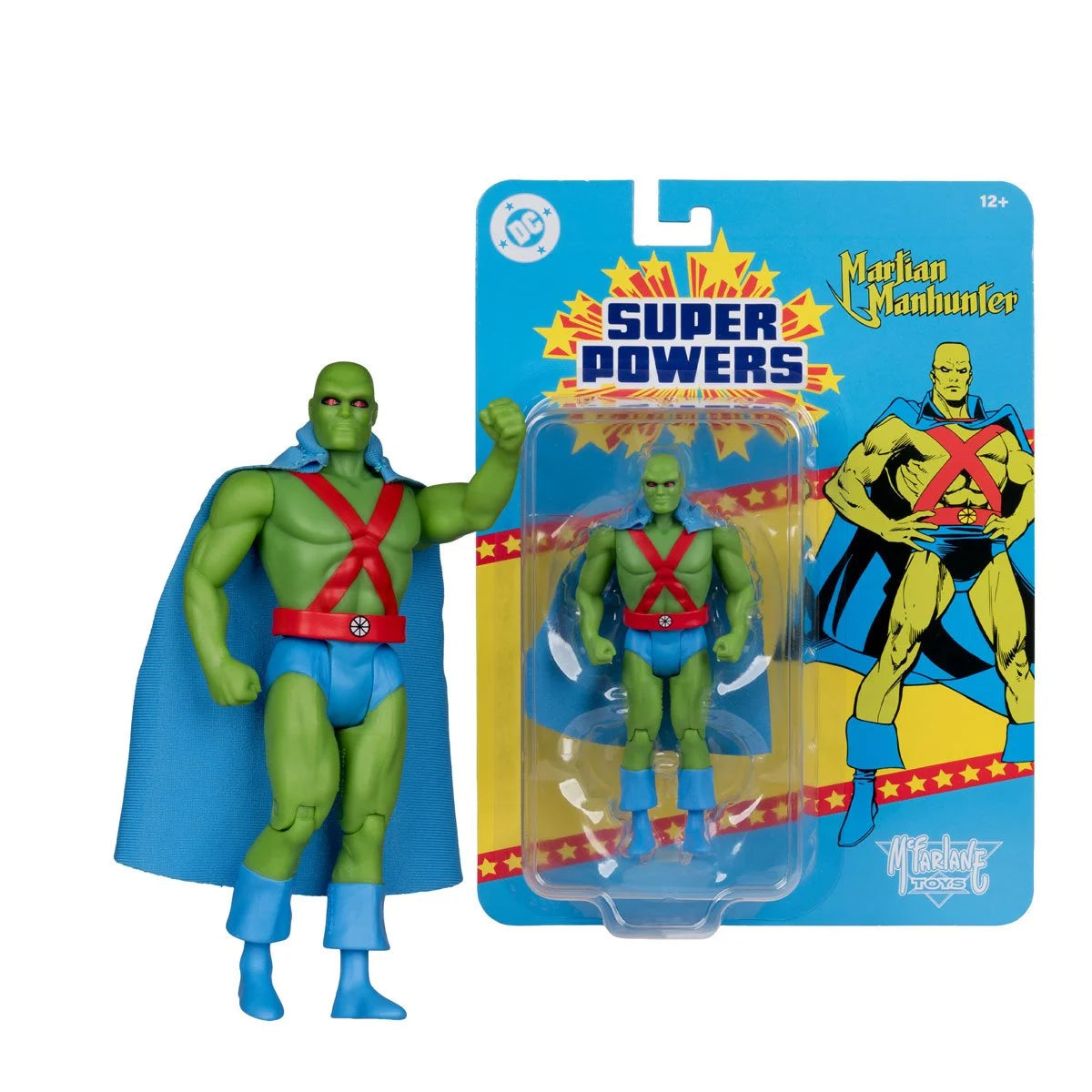 DC Super Powers - Martian Manhunter - 4 1/2-Inch Scale Action Figure (Entertainment Earth Exclusive)