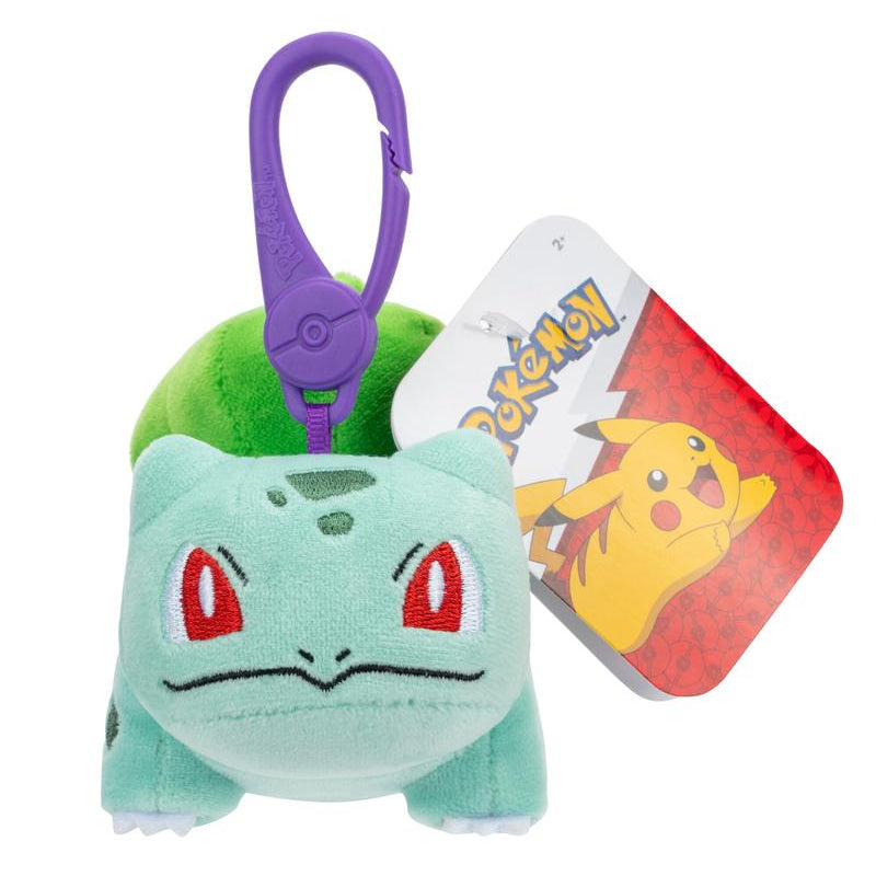 Pokemon 3.5-Inch Clip-On Plush Backpack Hanger