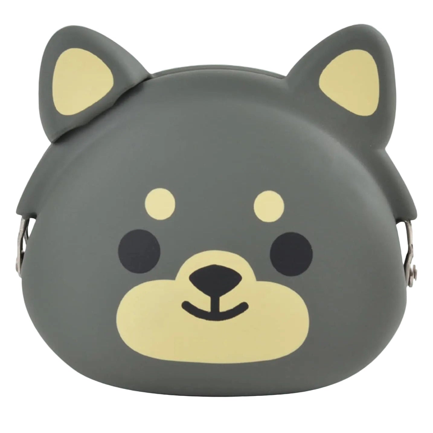 mimi POCHI Friends Black Shiba Inu Silicone Case