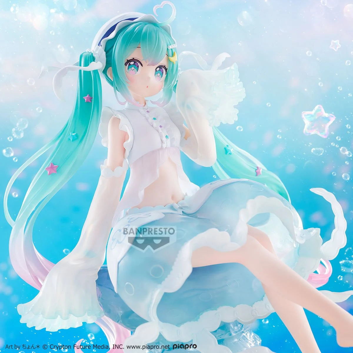 Vocaloid - Hatsune Miku Jellyfish Evolve Clearluxe Statue