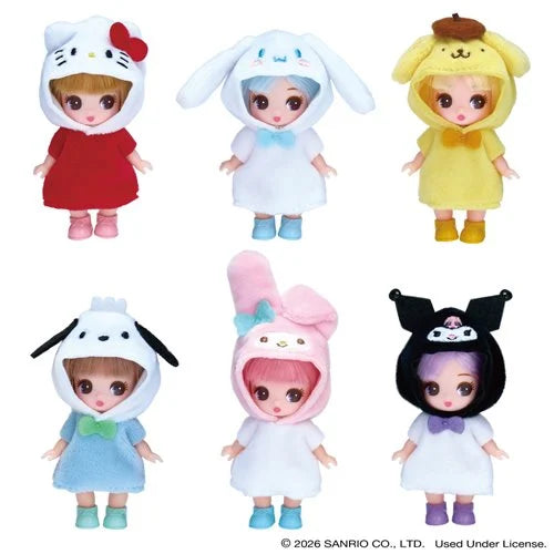 Licca x Hello Kitty and Friends - Petit Fashion Dolls Blind Box