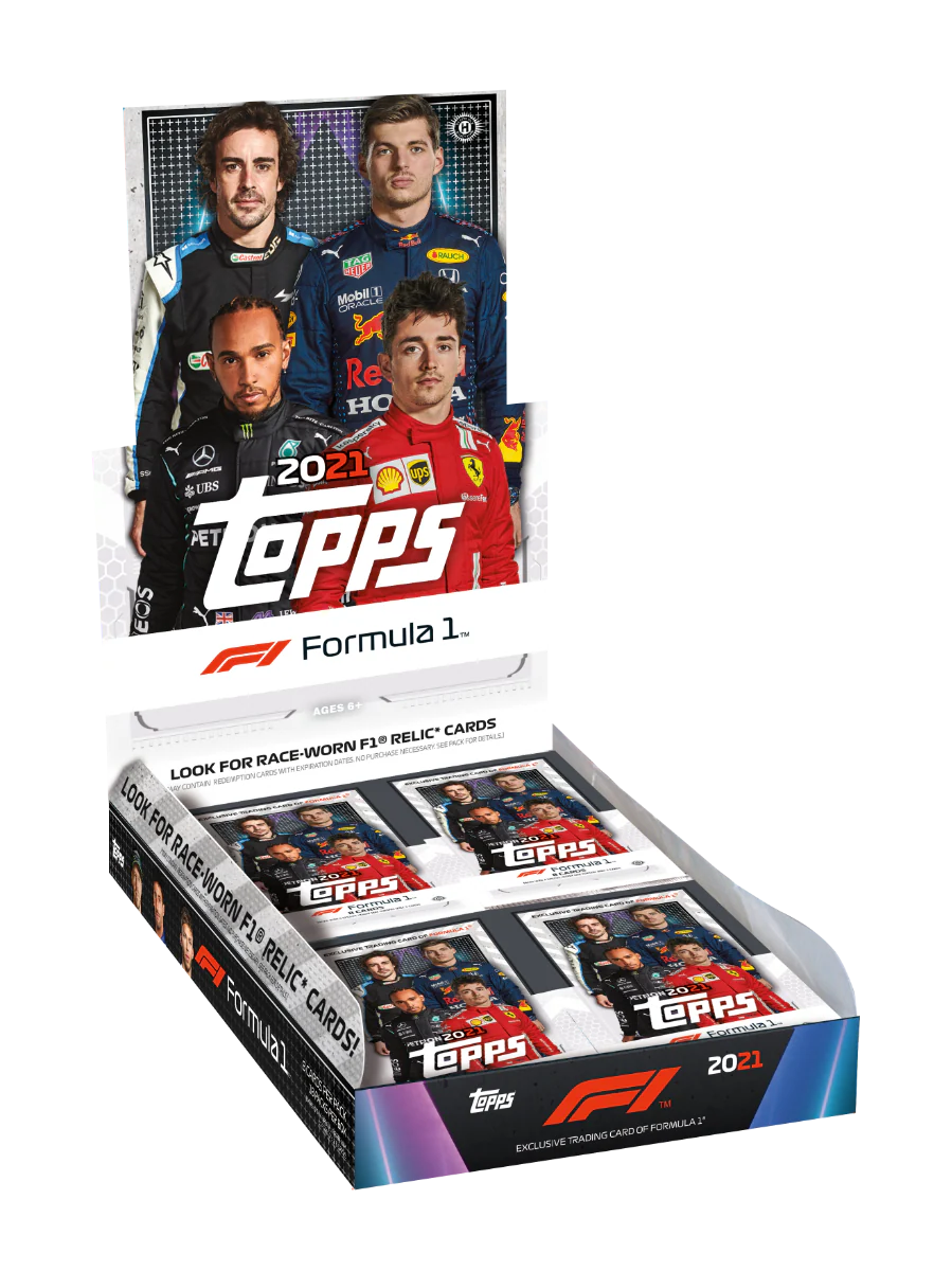 2021 Topps F1 Formula 1 Hobby Box