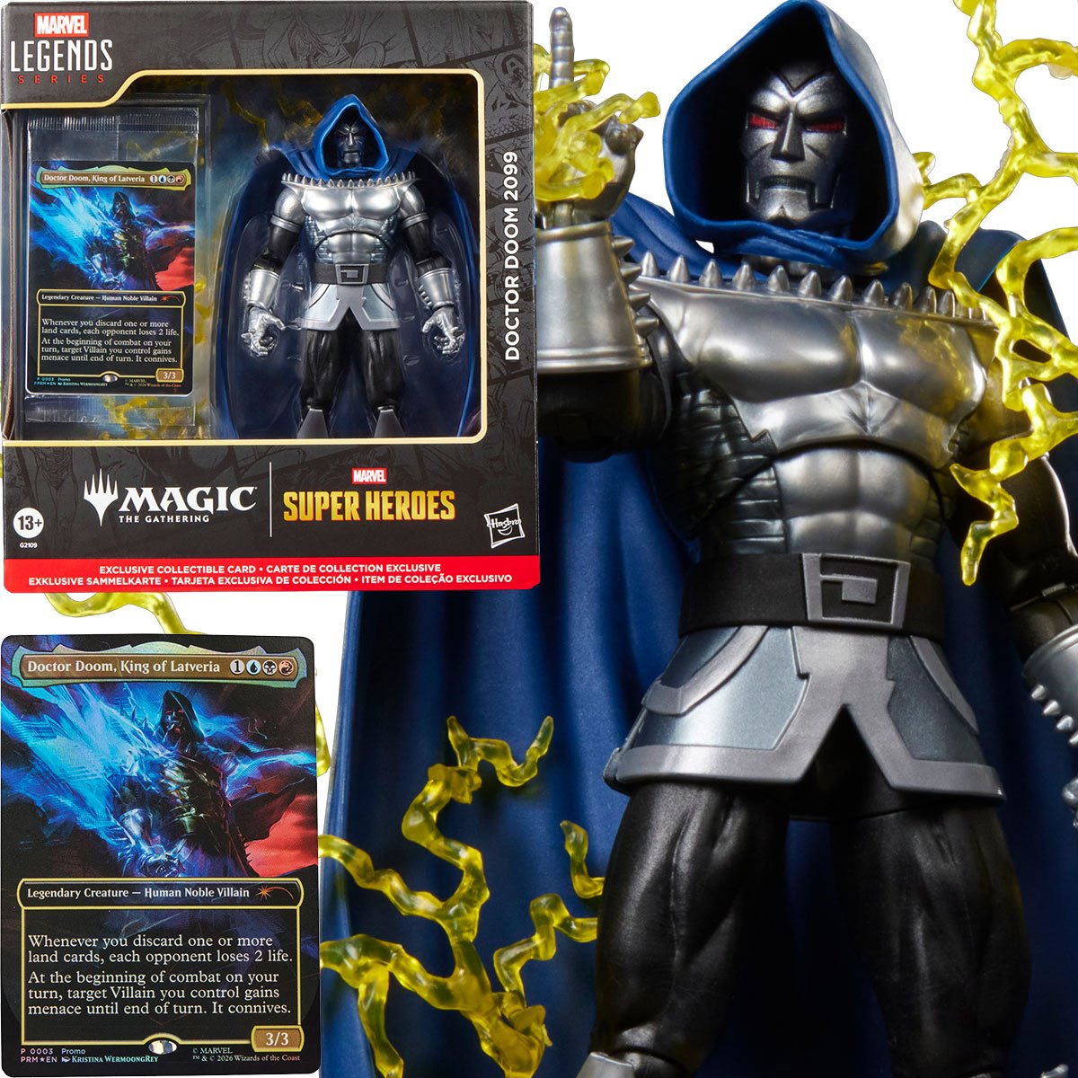 Magic: The Gathering - Marvel Super Heroes Doctor Doom 2099 6-Inch Action Figure