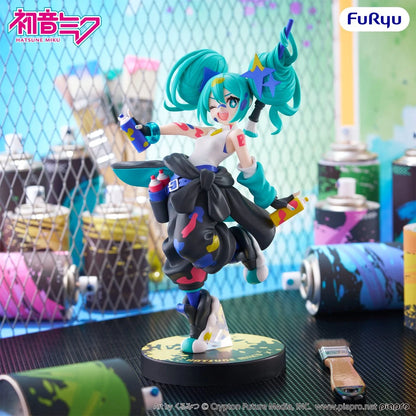Vocaloid - Hatsune Miku Paint Girl Another Color Muchute Statue