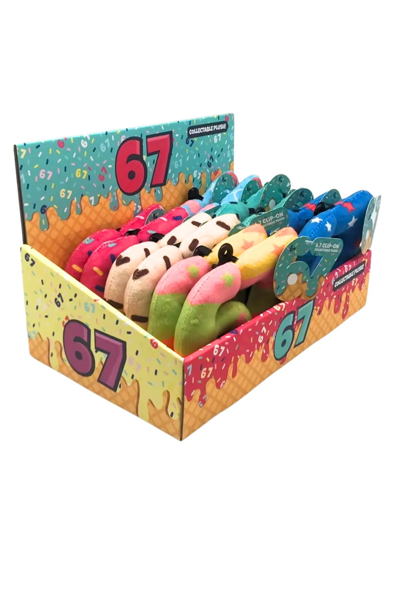 6-7 Bag Clip Plush