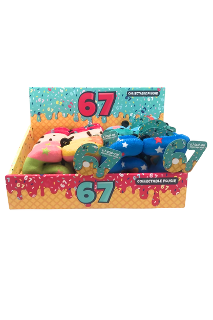 6-7 Bag Clip Plush