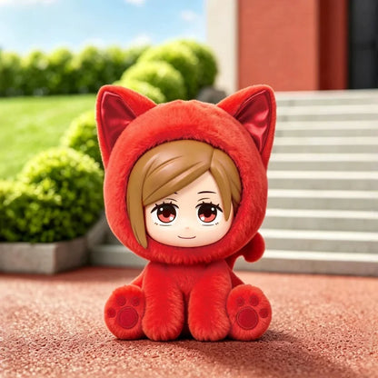 Jujutsu Kaisen - Sitting Cat Party Series Plush Pendant Blind Box