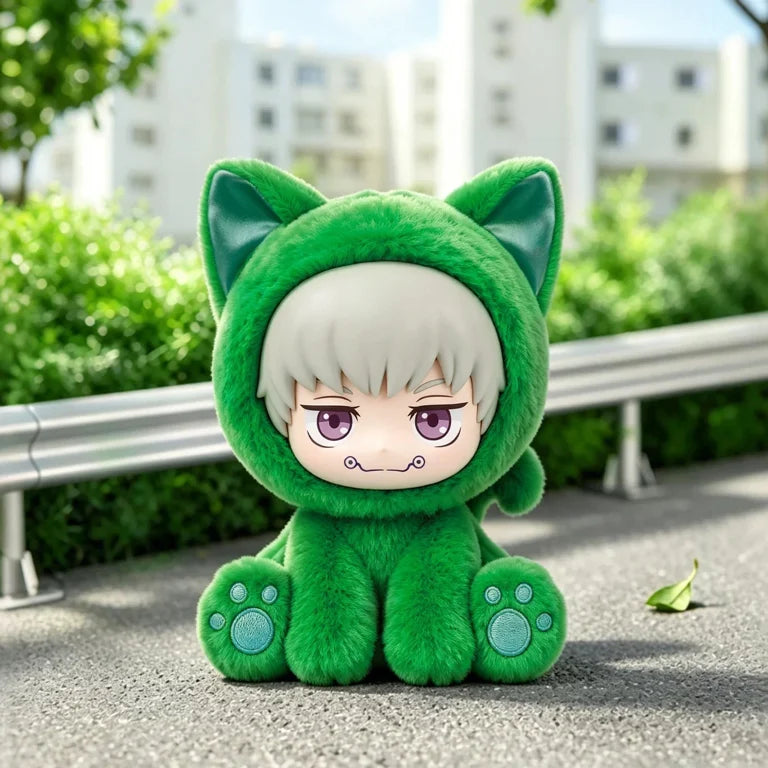 Jujutsu Kaisen - Sitting Cat Party Series Plush Pendant Blind Box