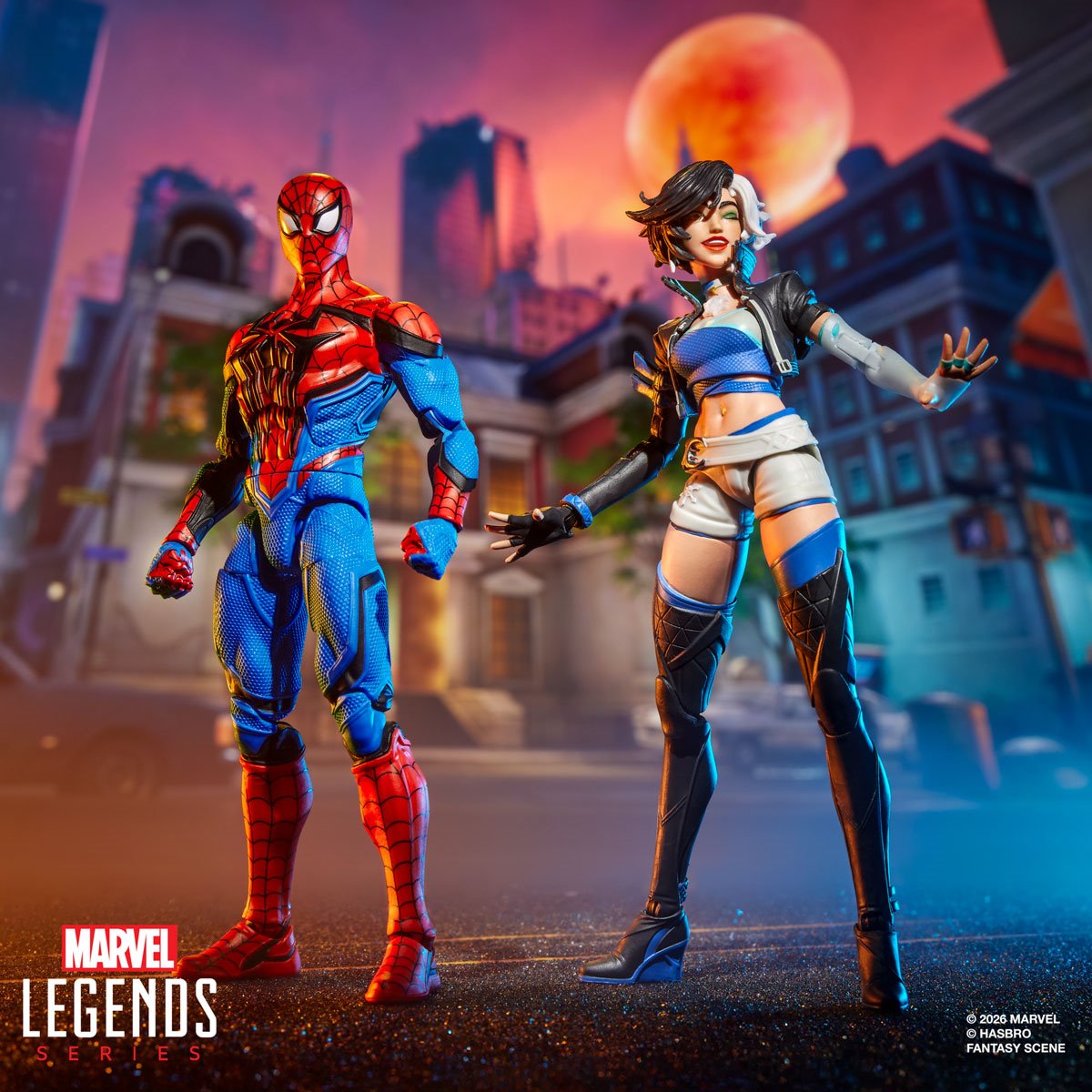 Marvel Legends - Marvel Rivals Spider-Man and Luna Snow 6-Inch Action Figures