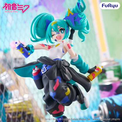Vocaloid - Hatsune Miku Paint Girl Another Color Muchute Statue