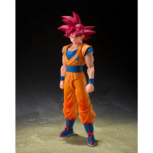 Dragon Ball Super - Super Saiyan God Goku (God Aura) S.H. Figuarts Action Figure