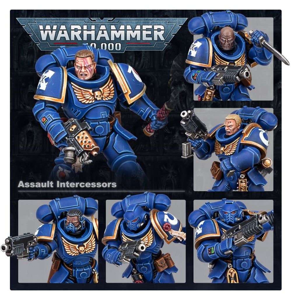 Space Marines: Assault Intercessor Squad
