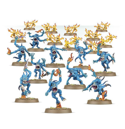 Disciples of Tzeentch: Blue Horrors and Brimstone Horrors