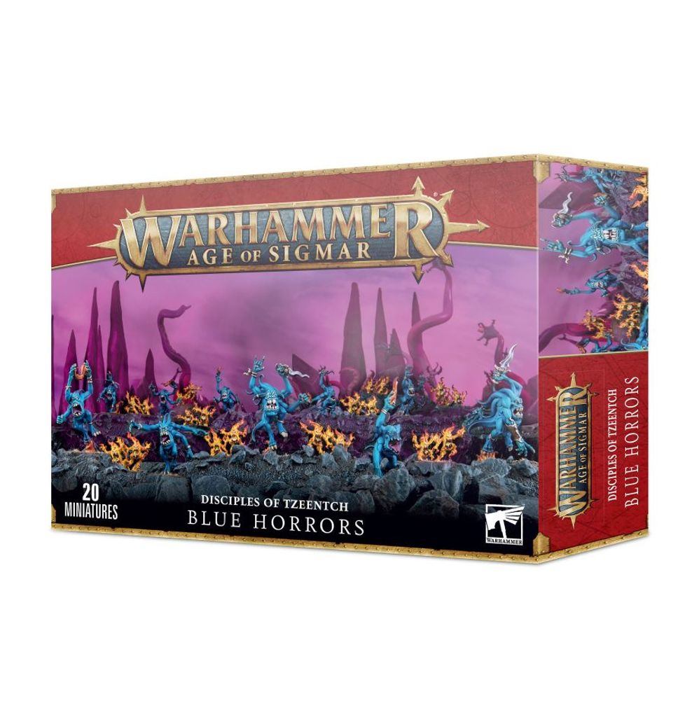 Disciples of Tzeentch: Blue Horrors and Brimstone Horrors