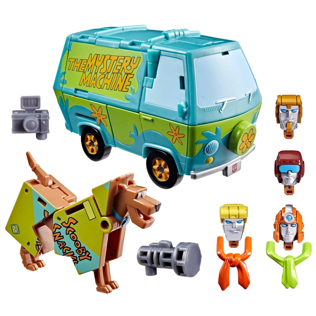 Scooby-Doo x Transformers - Mysterious Prime & Automutt Action Figure Set