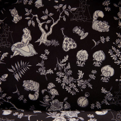 Alice in Wonderland Floral Mini-Backpack