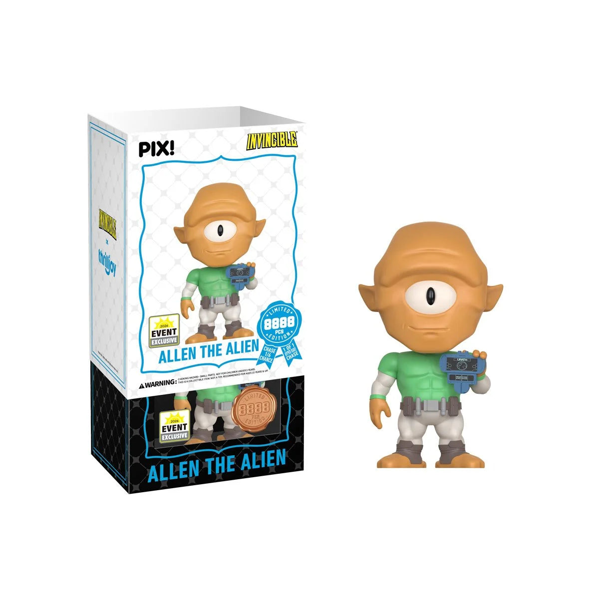 Invincible Allen the Alien Pix! Vinyl Figure (2026 Convention Exclusive)