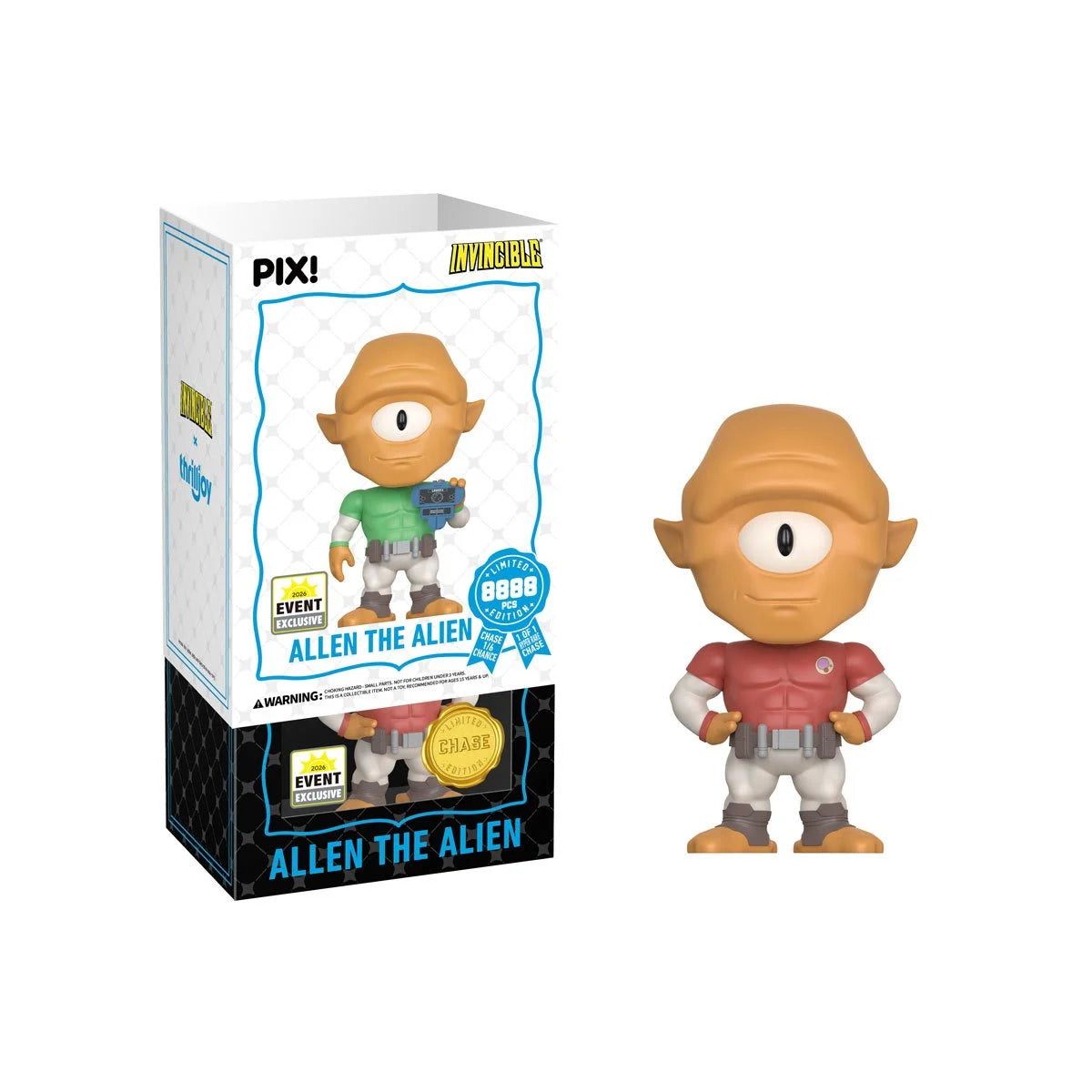 Invincible Allen the Alien Pix! Vinyl Figure (2026 Convention Exclusive)