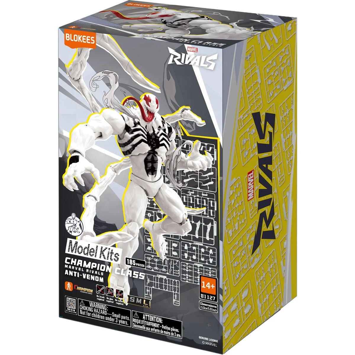 Marvel Rivals Anti-Venom Champion Class Blokees Model Kit