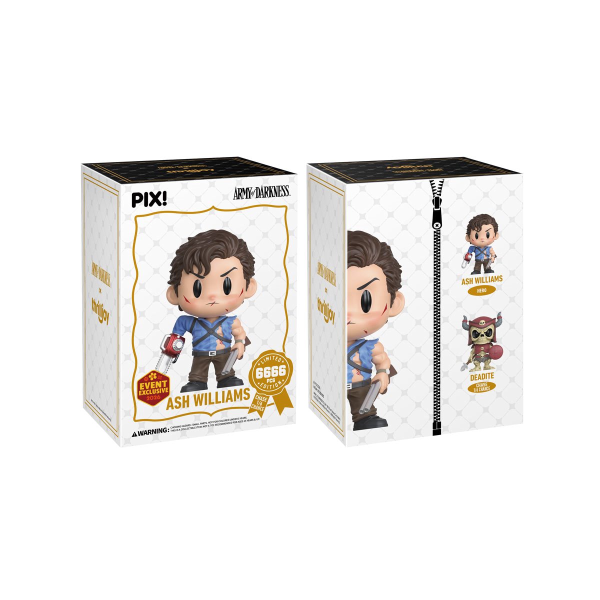Army of Darkness - Ash Williams Pix! Vinyl Figure (2026 Convention Exclusive)