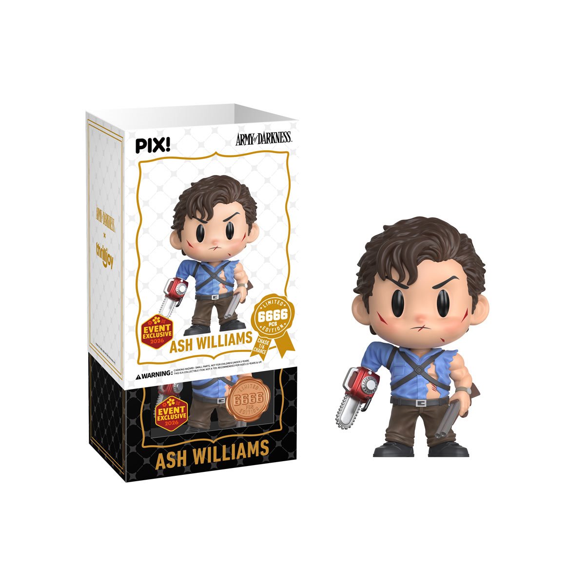 Army of Darkness - Ash Williams Pix! Vinyl Figure (2026 Convention Exclusive)