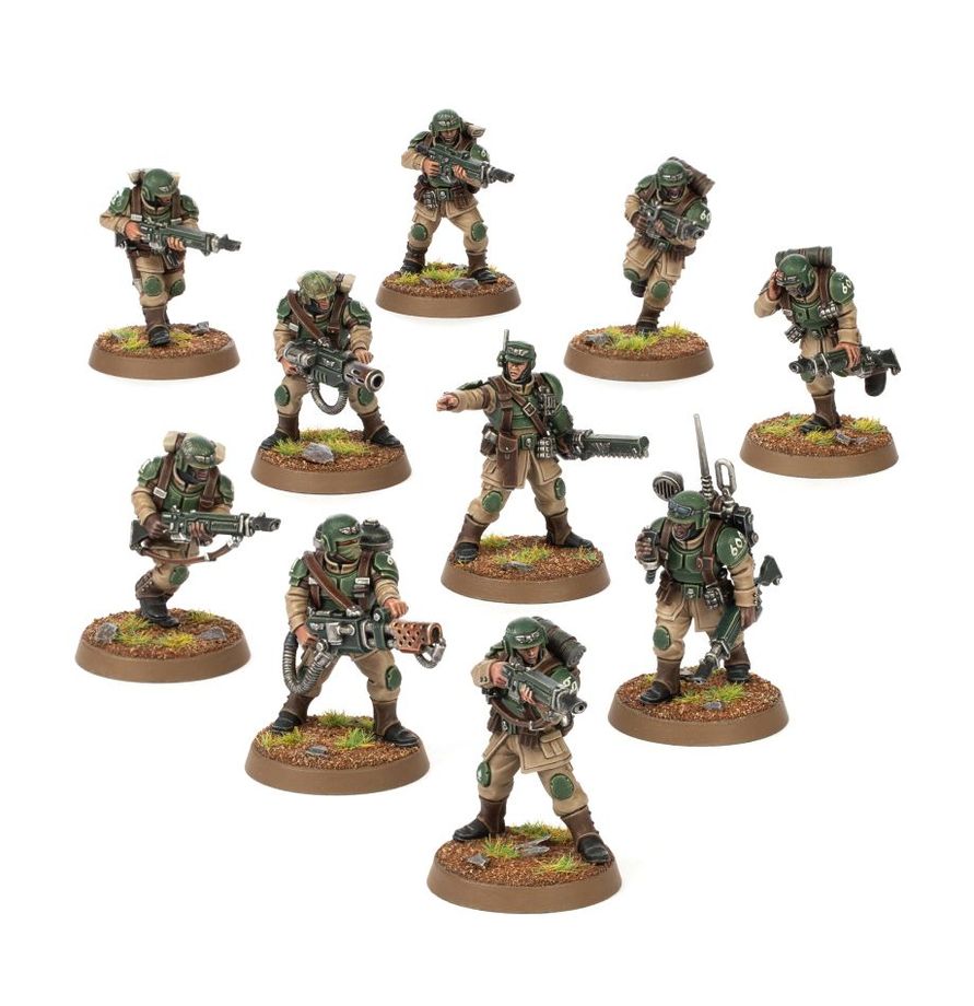 Asta Militarum: Cadian Shock Troops