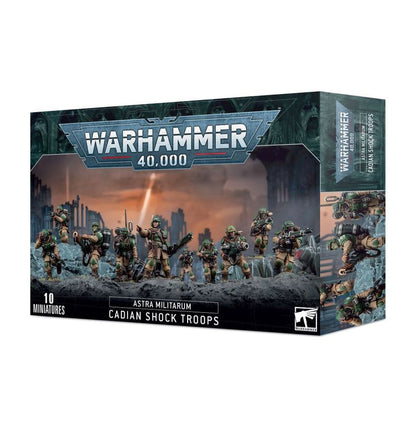 Asta Militarum: Cadian Shock Troops