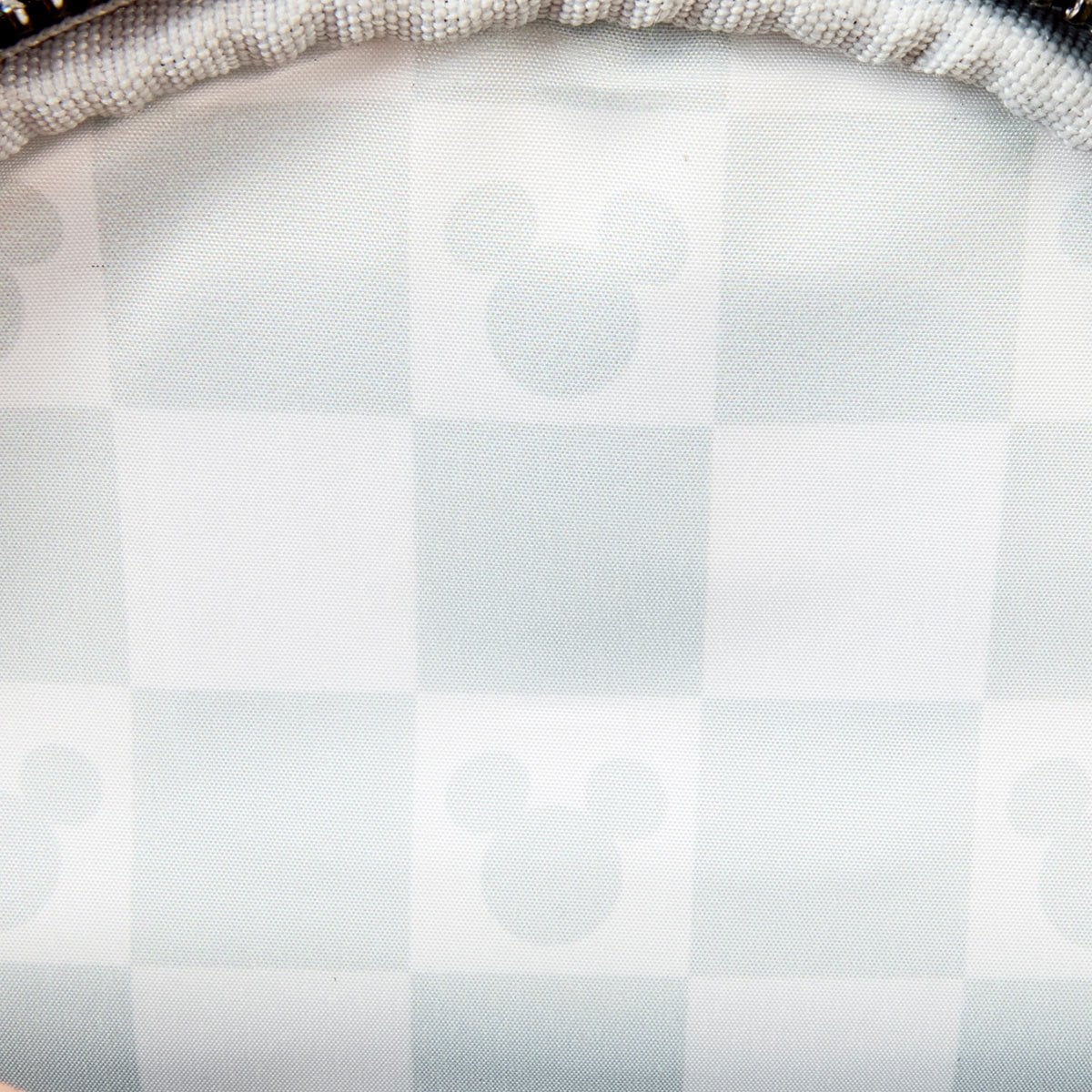 Disney Mickey Ear Checkerboard Convertible Crossbody (Black)